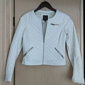 White Moto jacket